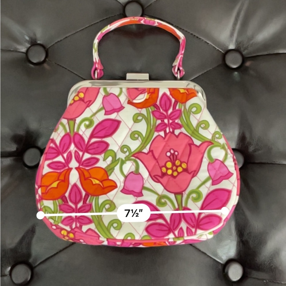 Vera Bradley Coin Purse (Lilli Belle retired pattern) - Picture 6 of 9